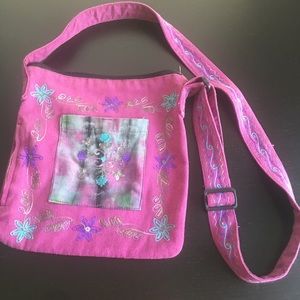 Blue Sky cross body bag purple